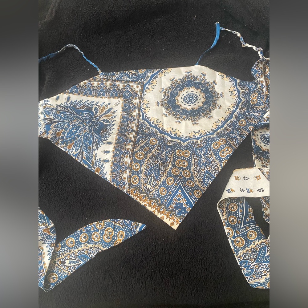 Kids Paisley Bandana Top